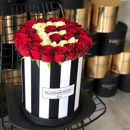 Kutuda Harf Zebra Desenli